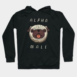 alpha pug Hoodie